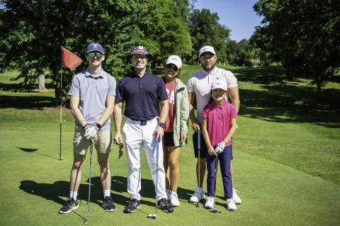 family golf
