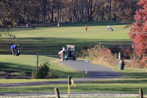 fall golf