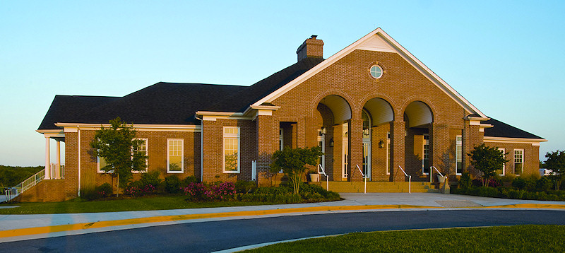Laurel Hill Clubhouse Front Exterior
