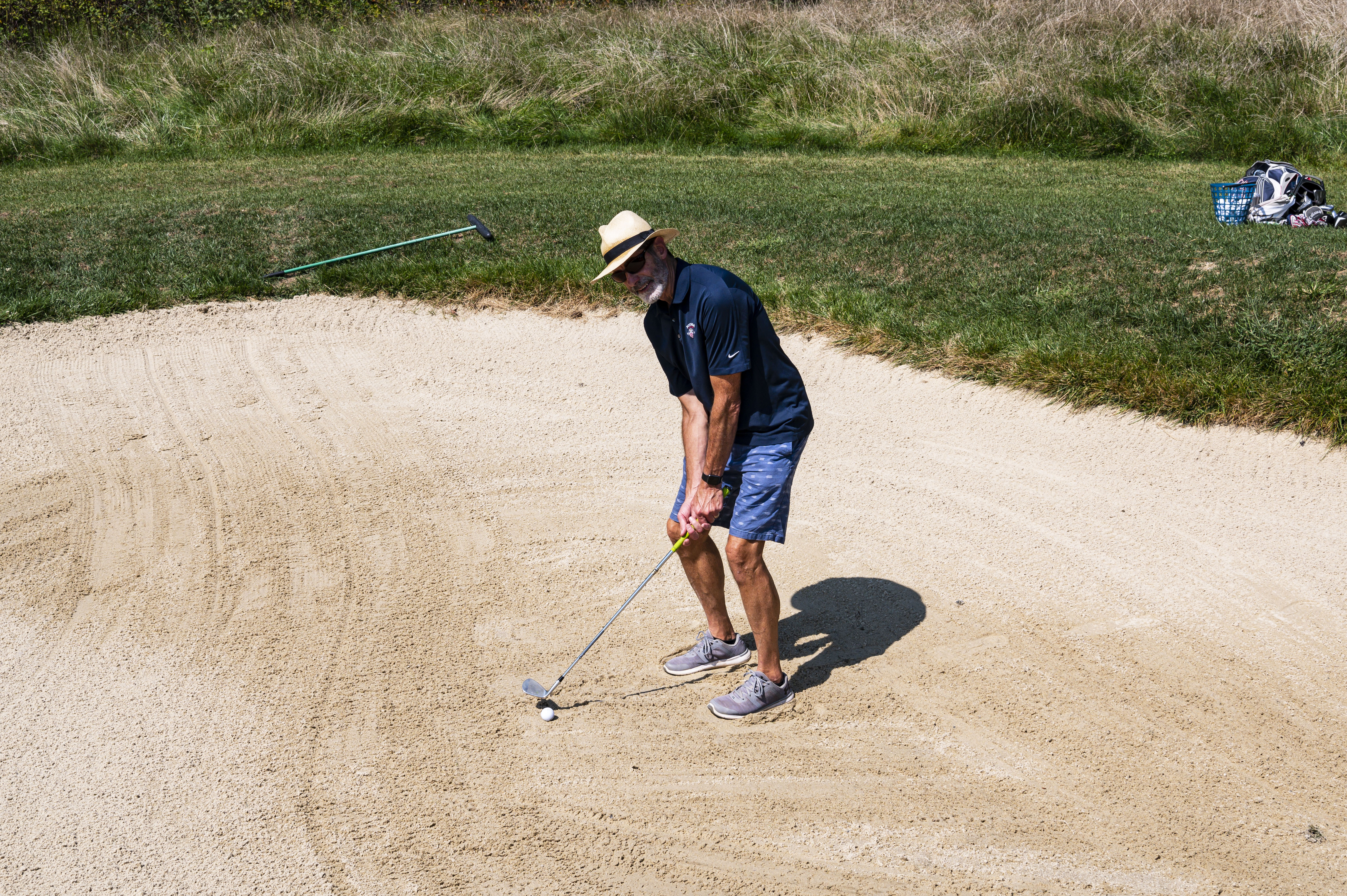 Male golfer at Oak Marr