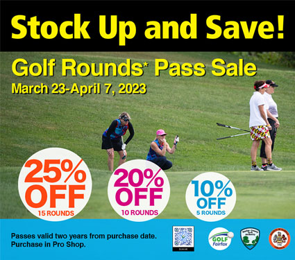 save up to 25% on rounds & Play Safety Video