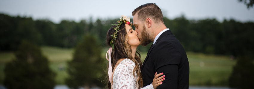 Twin Lakes Wedding Couple