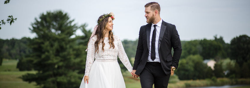 Twin Lakes Wedding Couple