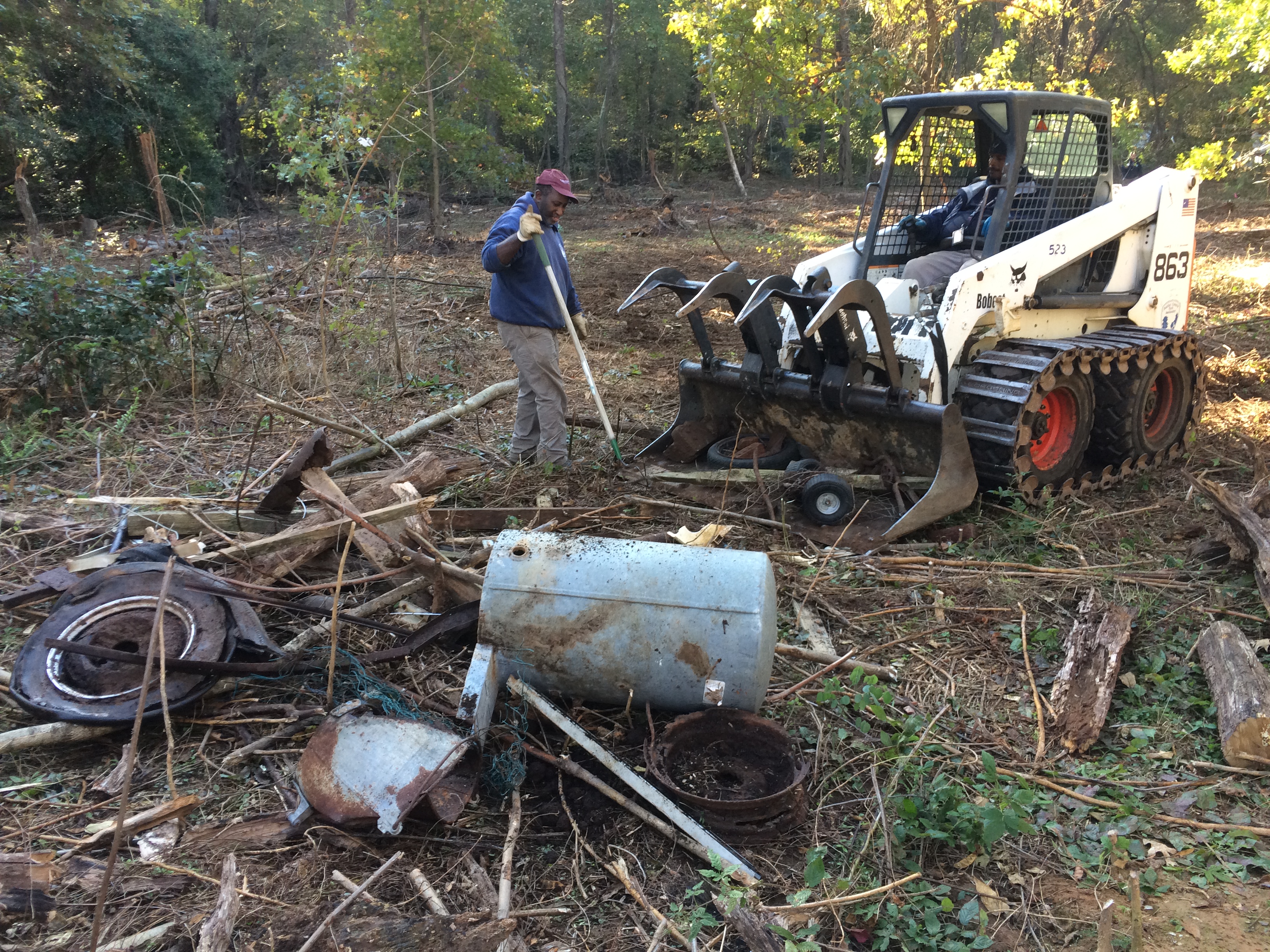 ellanor c. lawrence park forest restoration project