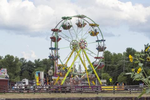 Ferris wheel at the fair