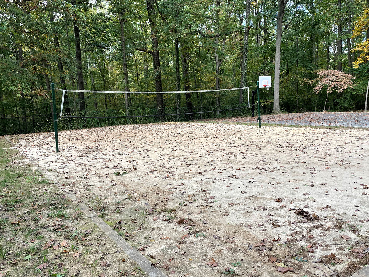 Lake Accotink Volleyball Court