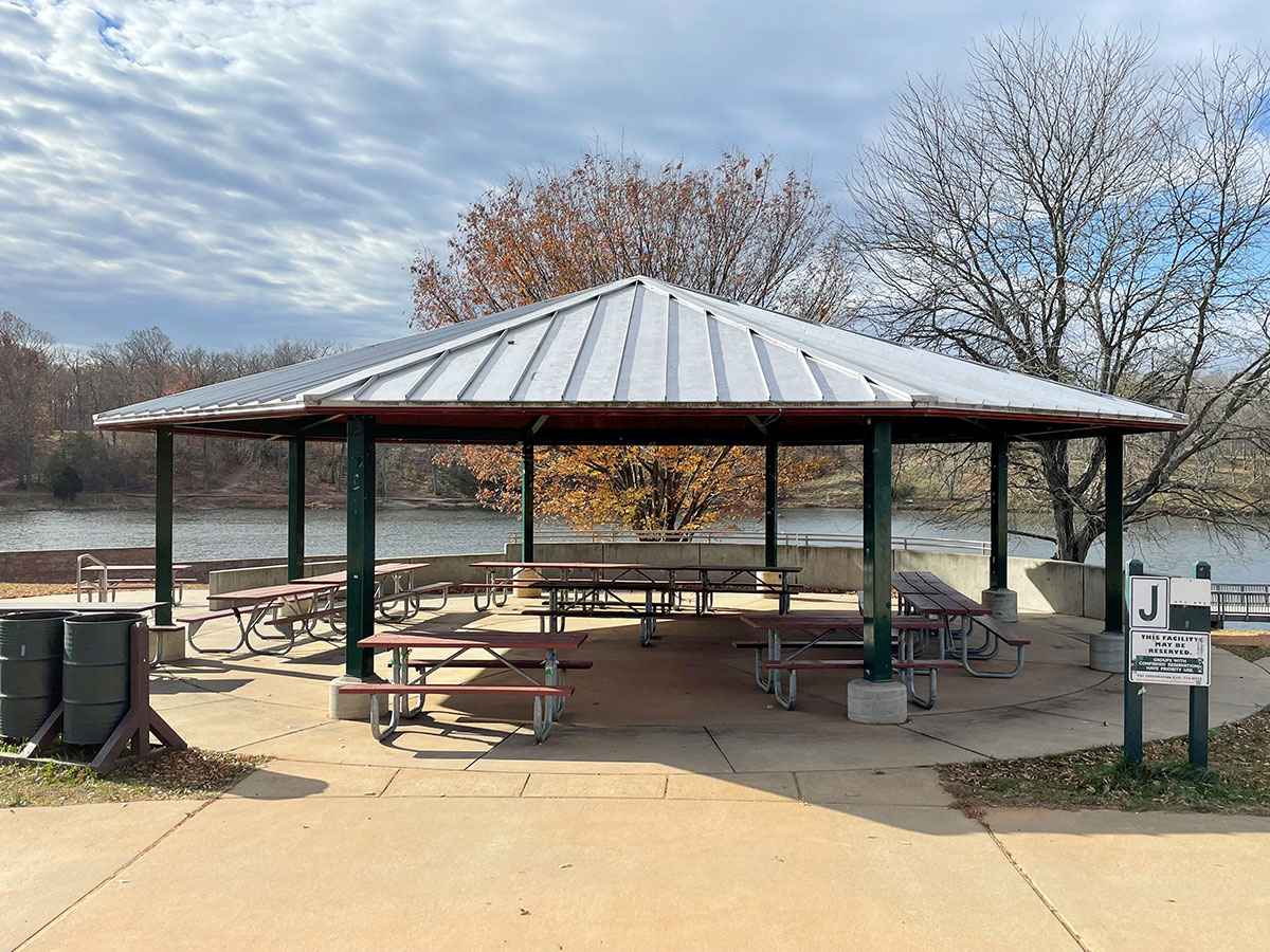 Lake Fairfax Picnic Shelter j