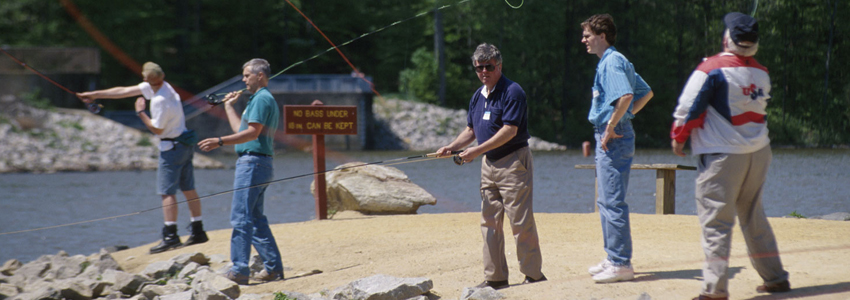 Fly Fishing at Lake Accotink