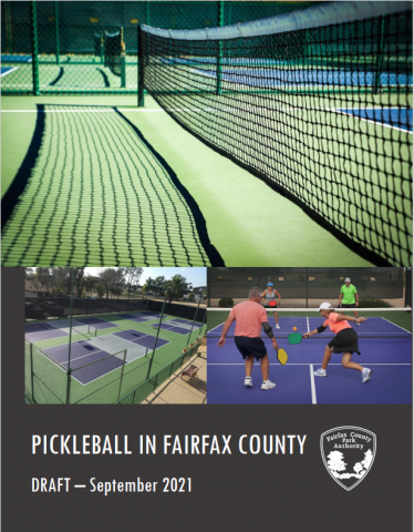Draft Pickleball Study Released Additional Public Comment Sought Park Authority