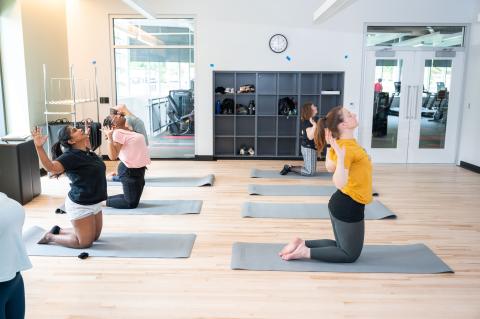 Rec Center yoga