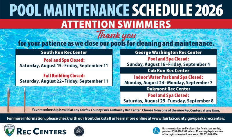 closure schedule