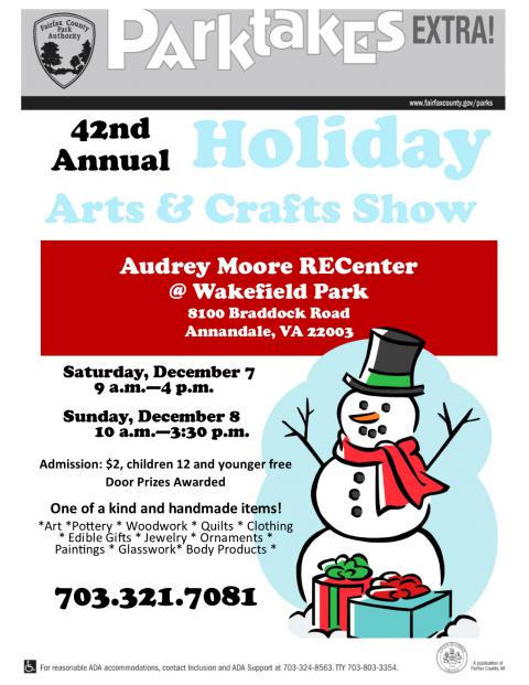 Fairfax Ca Holiday Art & Craft Show 2022
