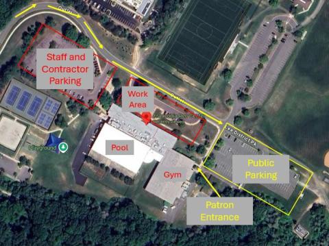 franconia rec center map