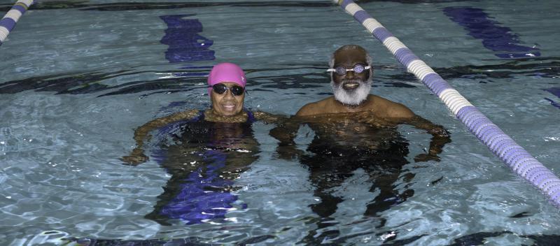 Adult Learn to Swim at Oak Marr Rec Center