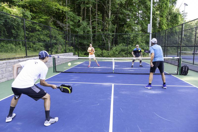 pickleball dedication at wakefield