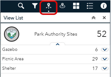 category of area icon