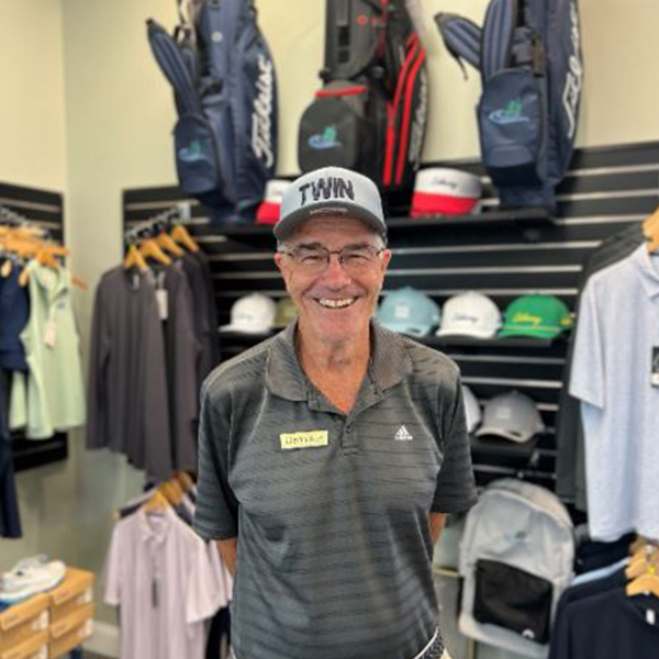 Dennis Carlton, Volunteer Coordinator, Twin Lakes Golf Course