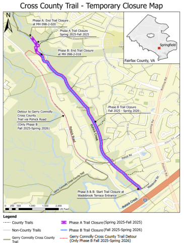 TEMPORARY CLOSURE MAP