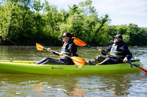 Kayaking
