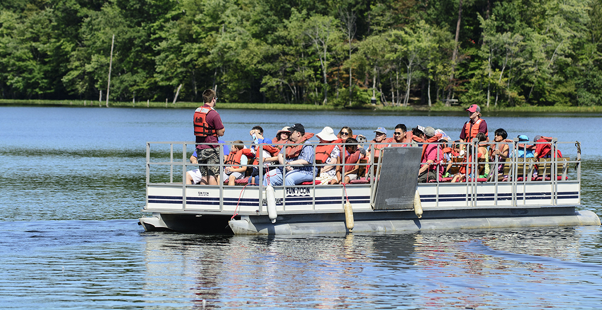 Burke Lake Tour Boat Back In the Water