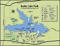 Burke Lake Park Trail Map
