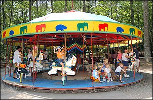 Carousel at Burke Lake Park.