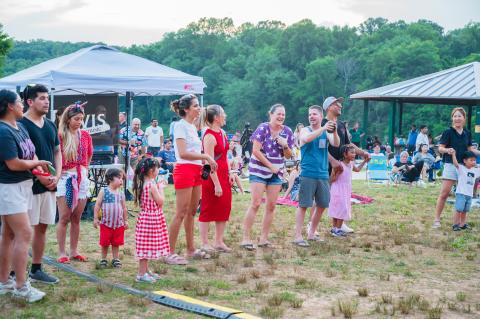 Lake Fairfax Fireworks