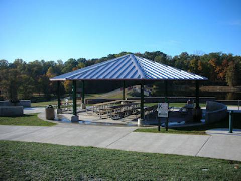 Lake Fairfax Picnic Shelter K 