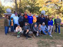 Volunteers Improve Banks Park for National Public Lands Day