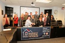 County’s First Resident Curator Signs Lease for Historic Stempson House County’s First Resident Curator Signs Lease for Historic Stempson House