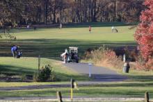 fall golf
