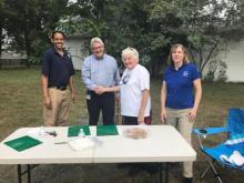 Parks Sign MOU with Friends of Pimmit Barn
