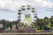Ferris wheel at the fair