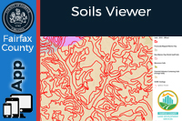 Soils Viewer map section