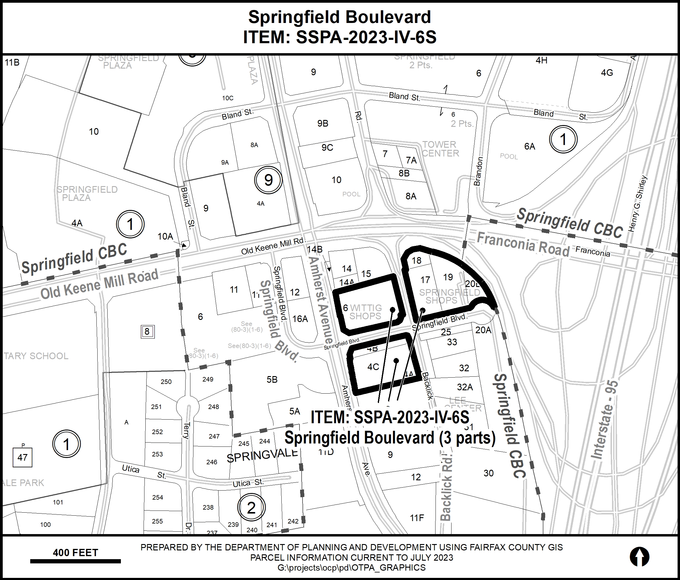 Plan Amendment SSPA2023IV6S Planning Development
