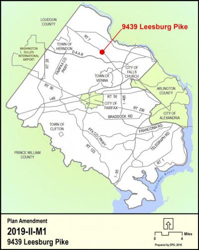 Location of 9439 Leesburg Pike