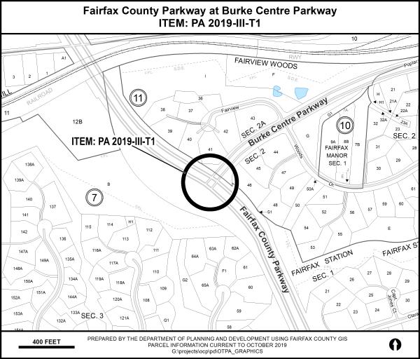 Fairfax County Parkway Map Plan Amendment 2019-Iii-T1 | Planning Development