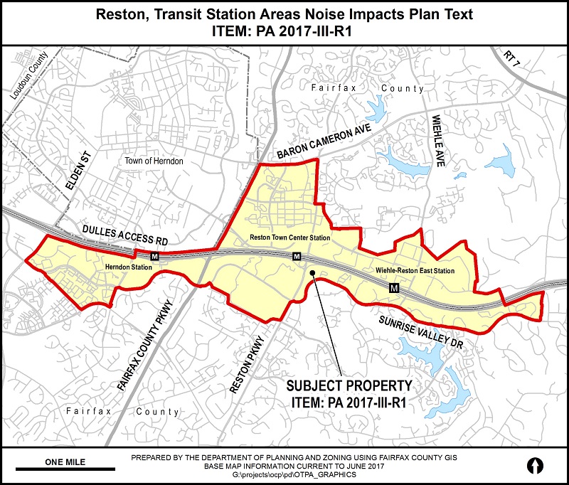 Fairfax County Gis Map Plan Amendment 2017 III R1, Adopted Amendment No. 2017 03 