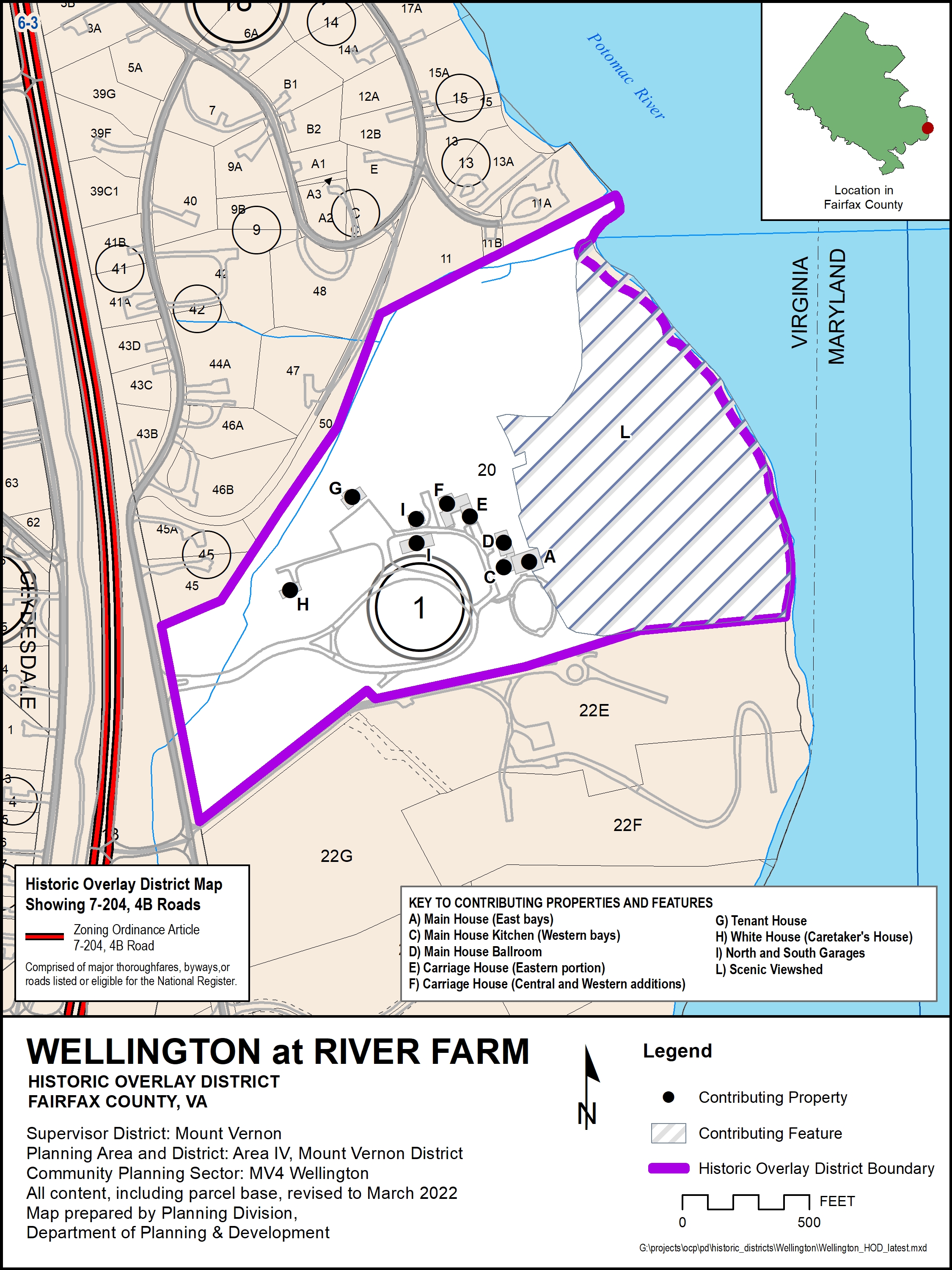 Wellington HOD Map