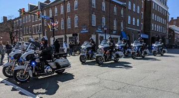 Motors during the 2020 St. Patrick Day parade