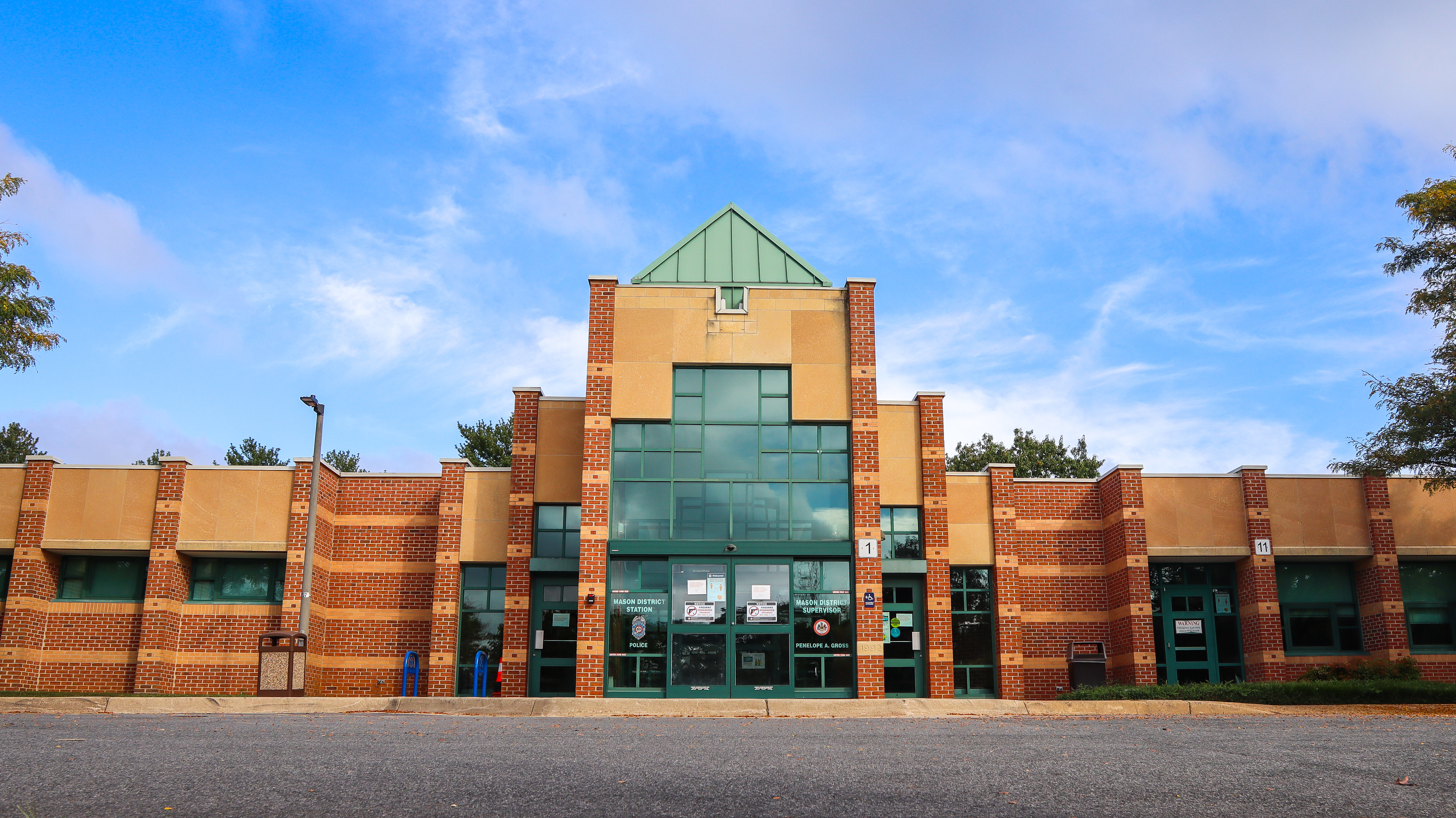 Mason building exterior