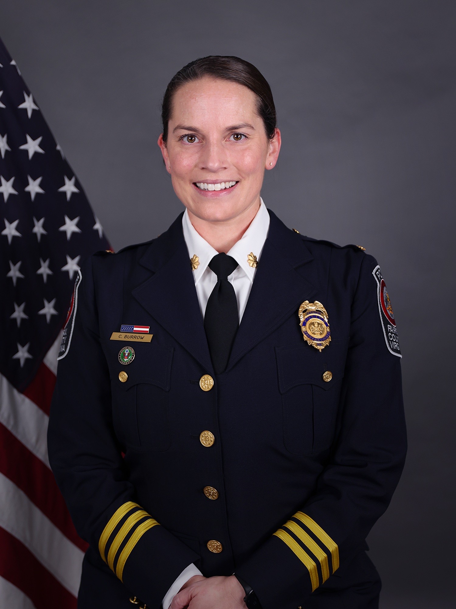 Portrait of Major Christina Burrow