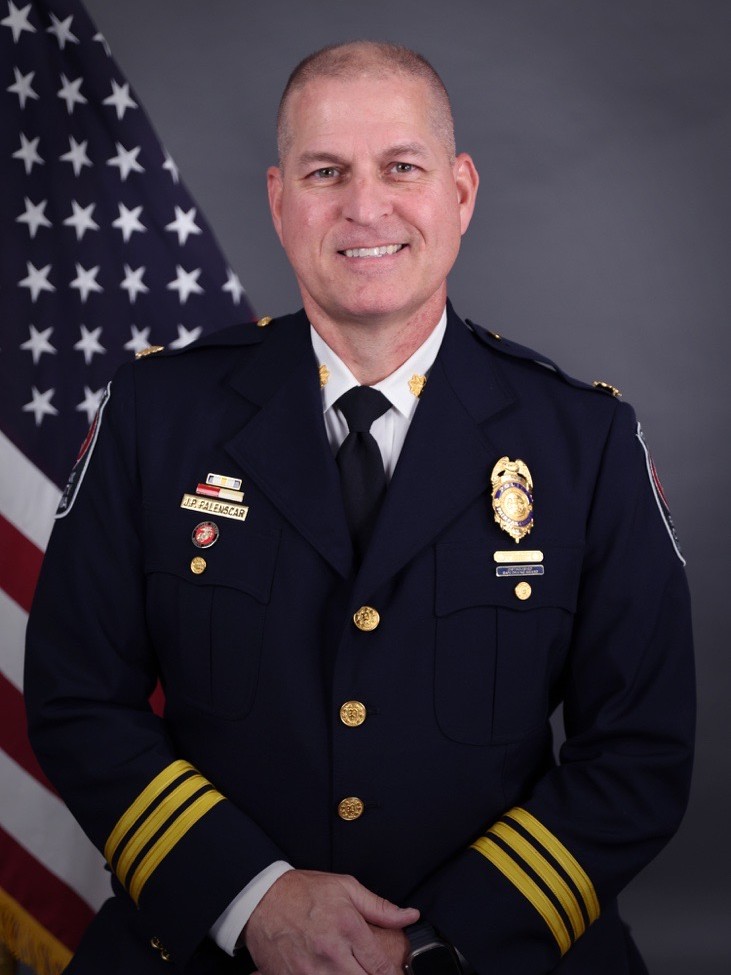 Portrait of Major Justin Palenscar