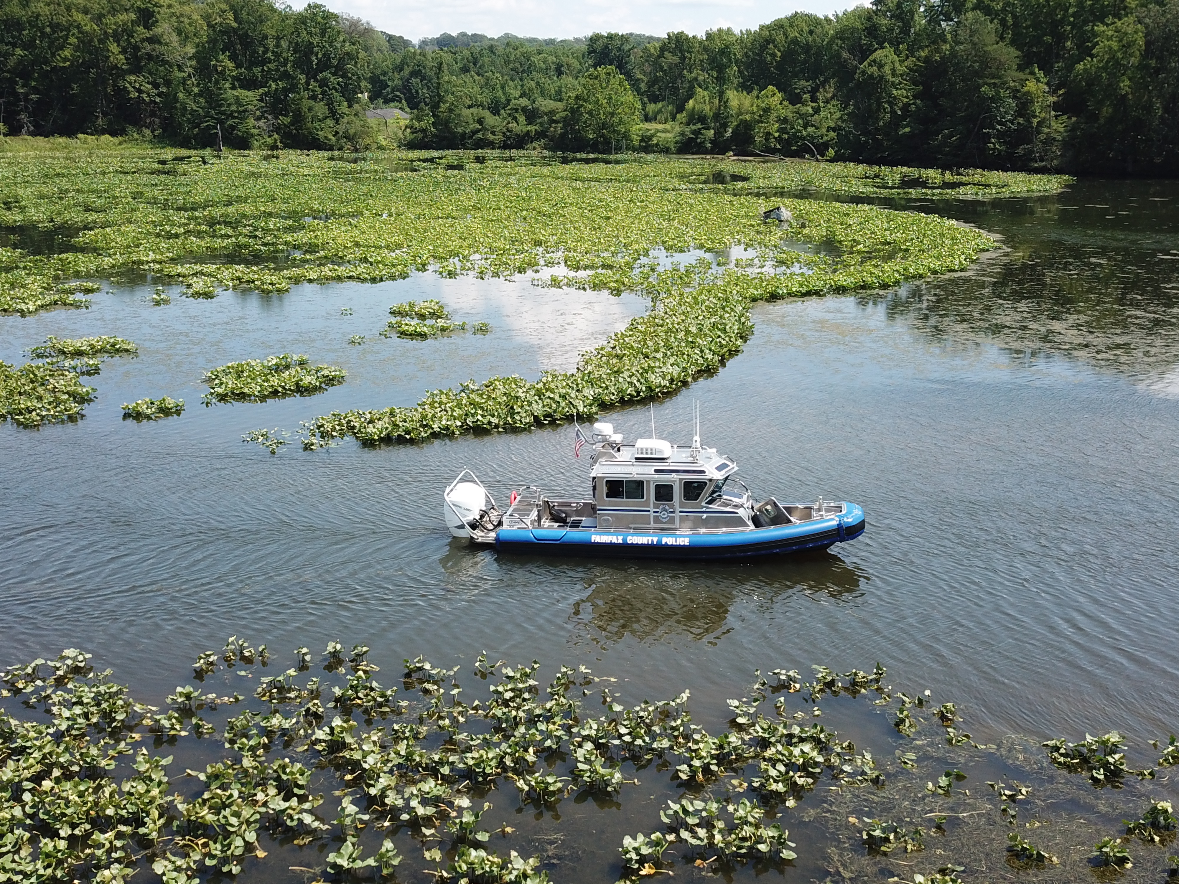 Marine Patrol Unit on Fairfax County waterways