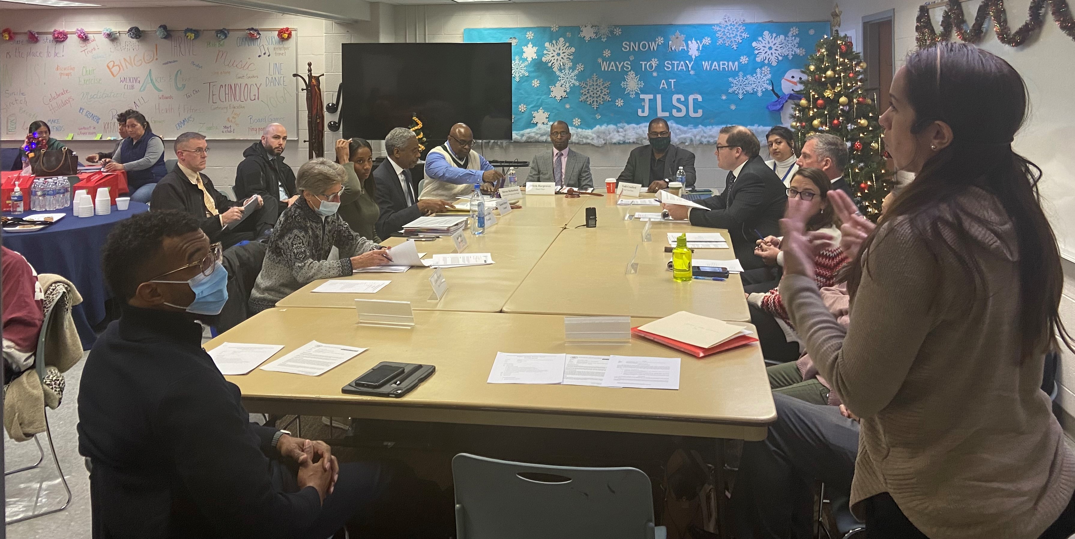 Dec 1st 2022 Panel Meeting at James Lee Community Center