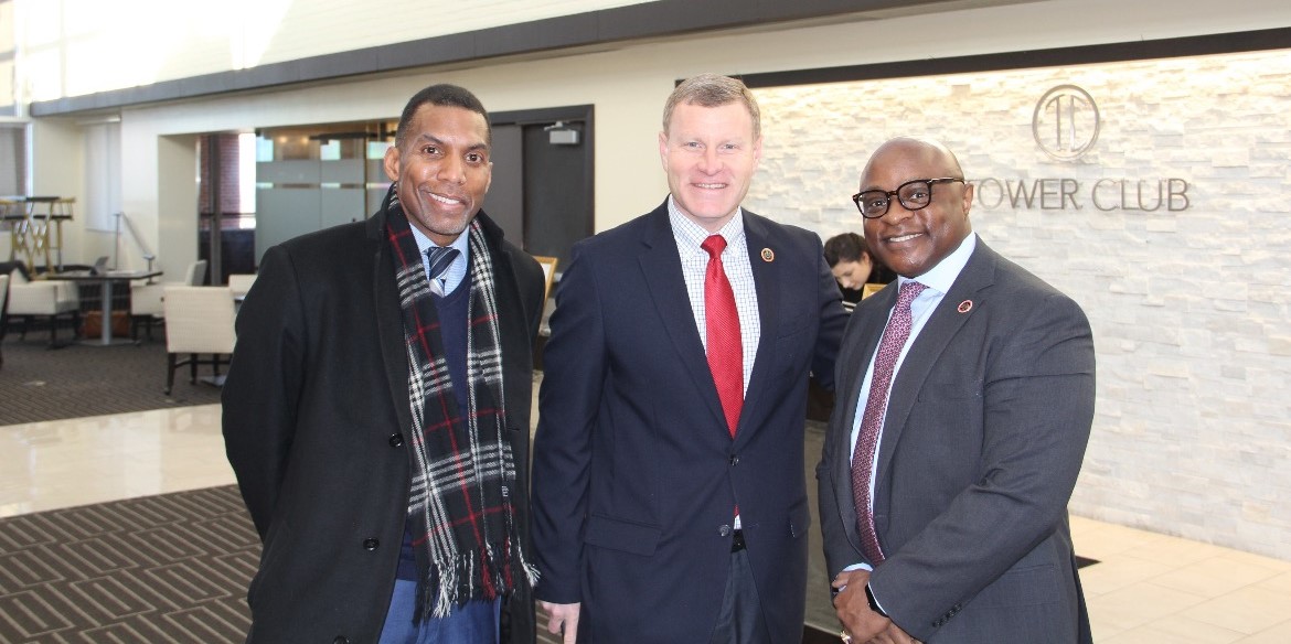 Chairman McKay and Supervisor Lusk at the PCRP Interfaith Breakfast