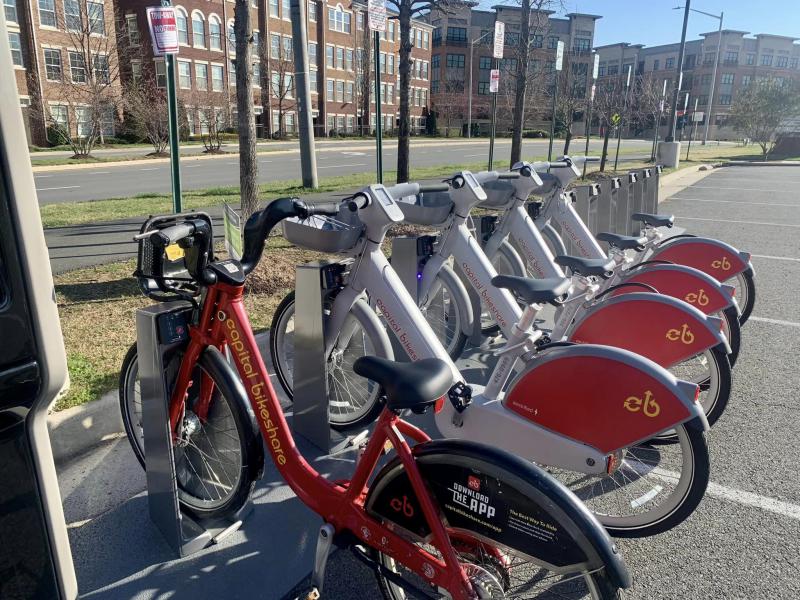 Capital bikeshare shop station