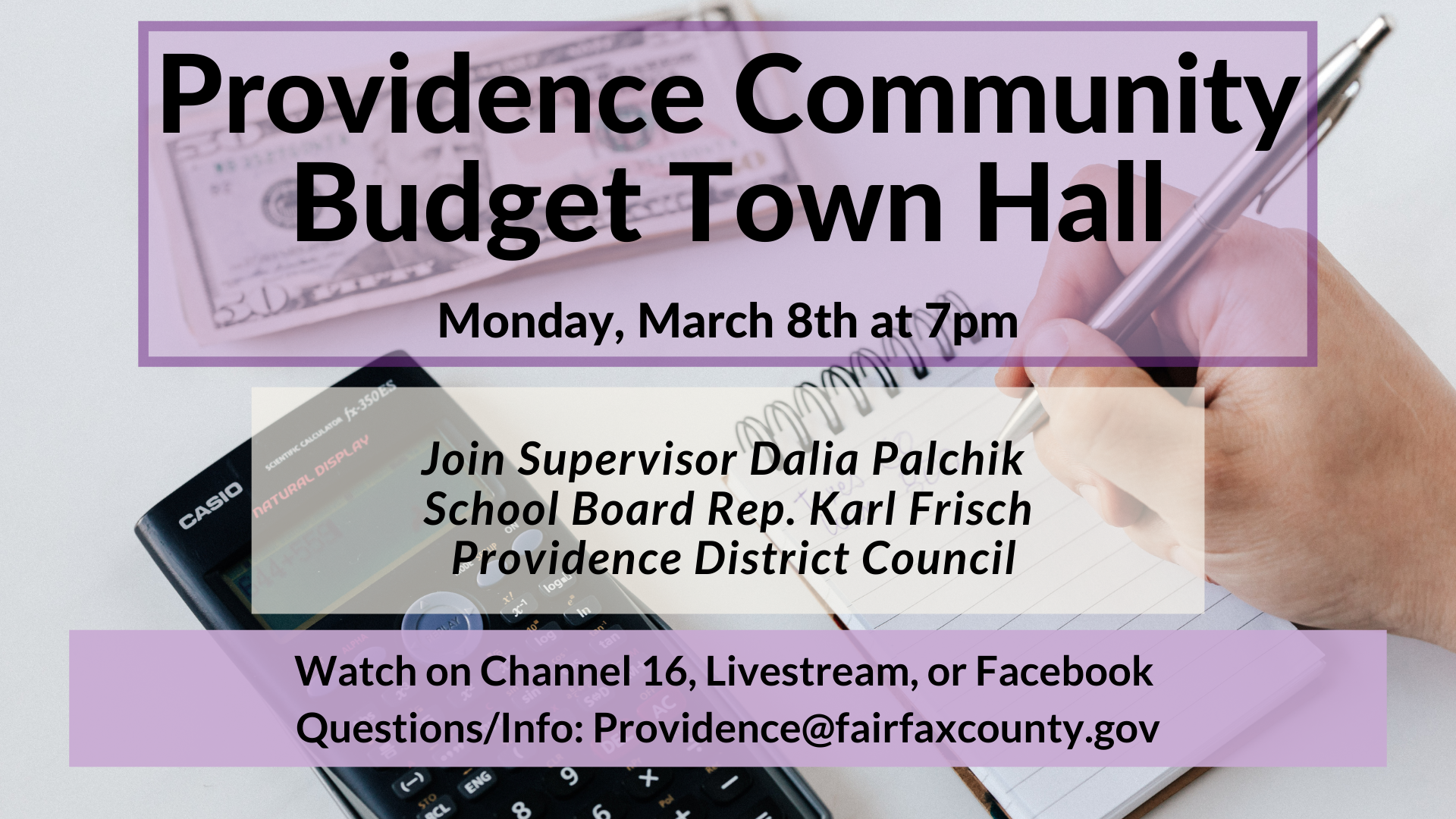 Budget Town Hall