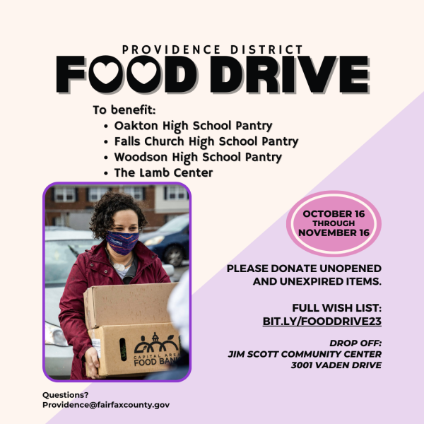Food Drive 2023 Flyer