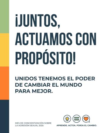 Juntos actuamos con propósito